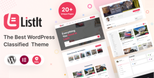 ListIt – Clasified WordPress Theme