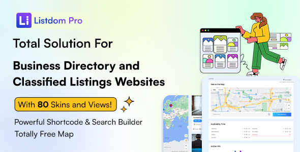 Listdom – Business Directory and Classified Ads Listings WordPress Plugin