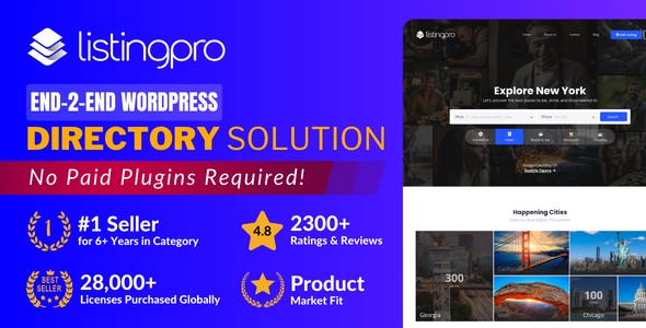 ListingPro - Directory  Listing WordPress Theme