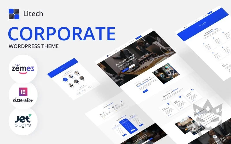 Litech - Bootstrap Corporate WordPress Theme