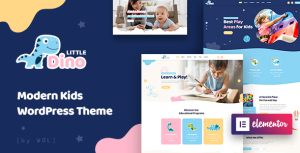 Littledino - Modern Kids WordPress Theme