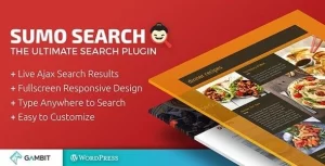 Live Ajax Site Search - Sumo Search WP Plugin