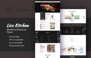 Livekitchen - Modern WordPress Theme