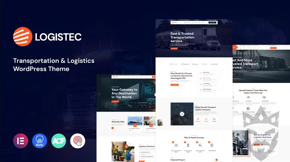 Logistec – Transportation & Logistics WordPress