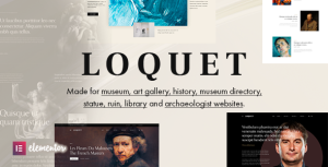 Loquet - Museum  History Theme