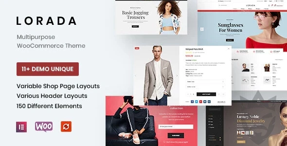 Lorada - Responsive Elementor eCommerce Theme