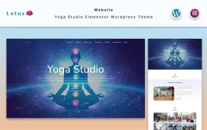 Lotus - Yoga Studio Website Elementor WordPress Theme