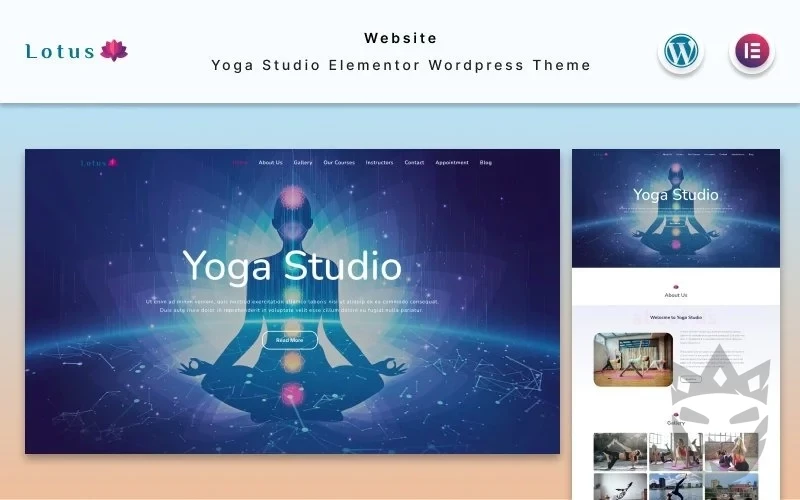 Lotus - Yoga Studio Website Elementor WordPress Theme