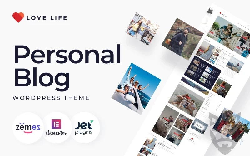 Love Life - Responsive Personal Blog WordPress Theme