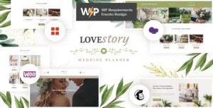 Love Story | Wedding and Event Planner WordPress Theme