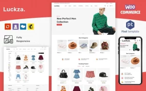 Luckza - Multipurpose WooCommarce Fashion Theme WordPress Theme