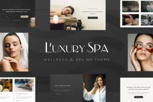 Luxury Spa - Beauty Spa & Wellness Resort Theme