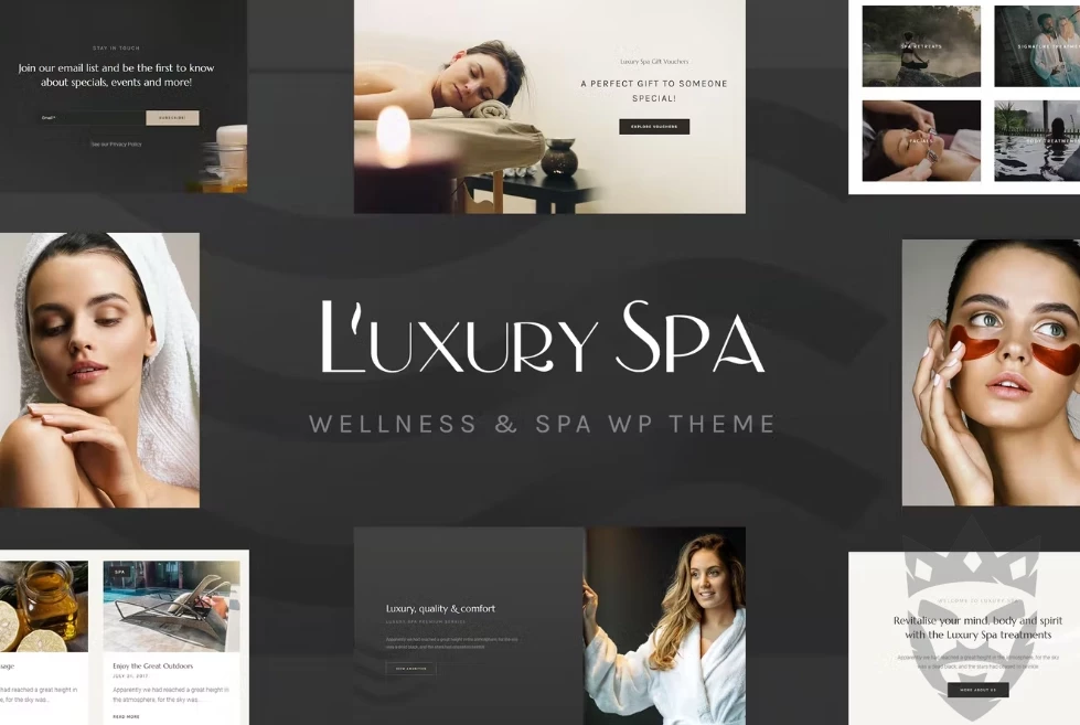 Luxury Spa - Beauty Spa & Wellness Resort Theme