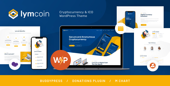 Lymcoin | ICO Cryptocurrency WordPress Theme