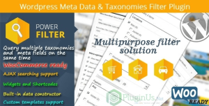 MDTF - Wordpress Meta Data  Taxonomies Filter