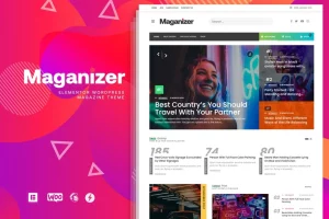 Maganizer - Modern Magazine WordPress Theme