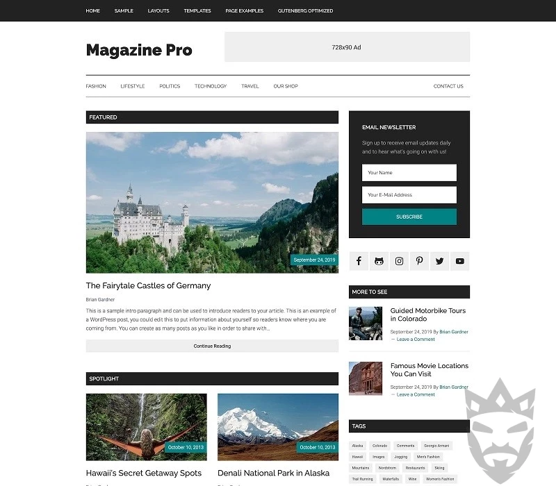 Magazine Pro Theme