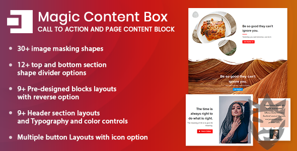 Magic Content Box Block for WordPress (Gutenberg)