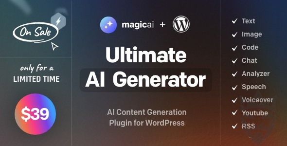 MagicAI for WordPress - AI Text