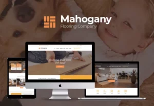 Mahogany - Flooring Store WordPress Theme