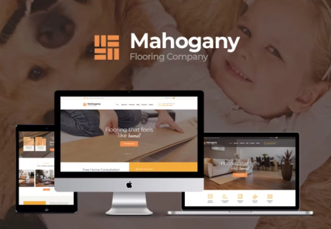 Mahogany - Flooring Store WordPress Theme