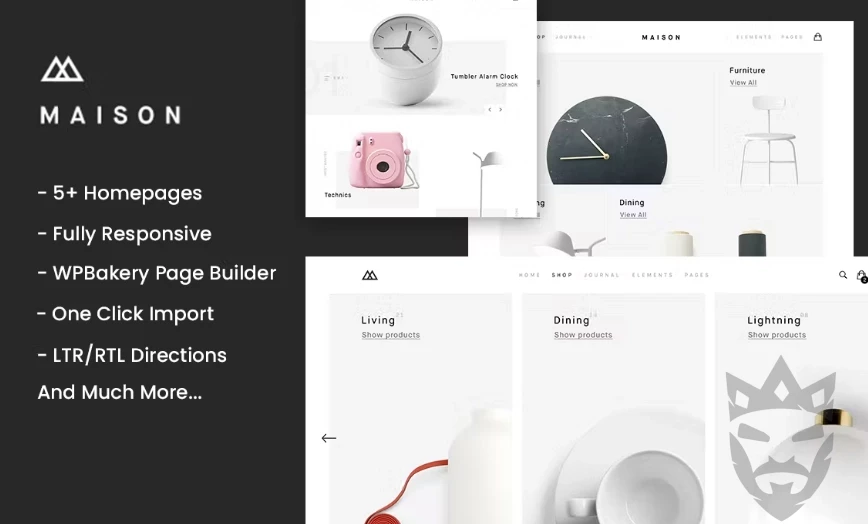 Maison - Minimalist eCommerce WordPress Theme