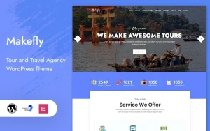 Makefly - Tour and Travel WordPress Theme