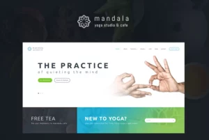 Mandala - Yoga Studio WordPress Theme