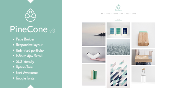 PineCone - Creative Portfolio WordPress Theme