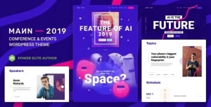 Mann Conference WordPress Theme