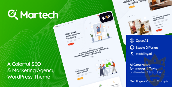 MarTech - Marketing Agency WordPress Theme