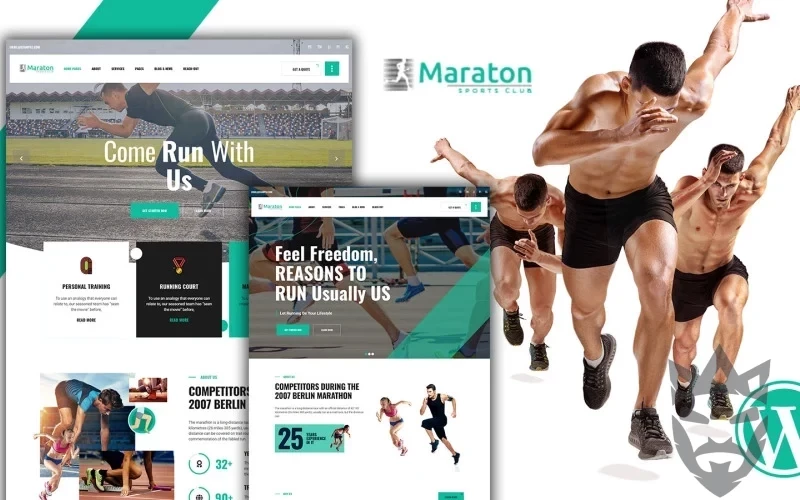 Maraton - Marathon WordPress Theme