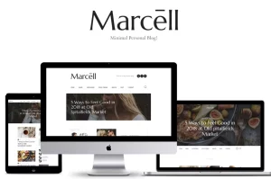 Marcell - Personal Blog & Magazine WordPress Theme