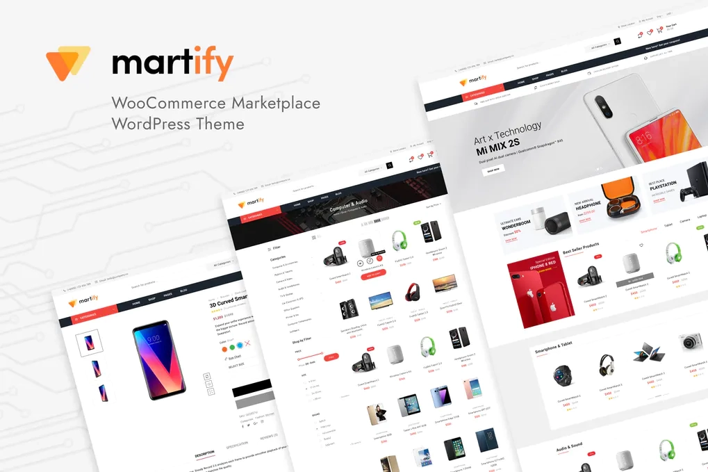 Martify - WooCommerce Marketplace WordPress Theme