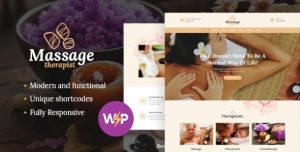 Massage Therapist | WordPress Theme