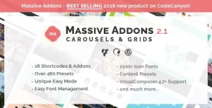 Massive Addons for Visual Composer