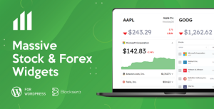 Massive Stock Market  Forex Widgets