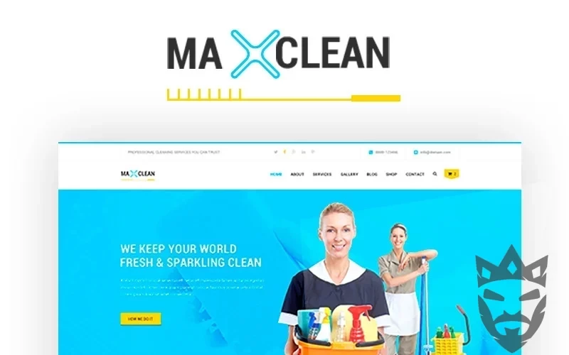 MaxClean - Cleaning WordPress Theme