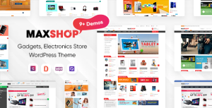 MaxShop - Electronics Store Elementor WooCommerce WordPress Theme (9+ Homepages