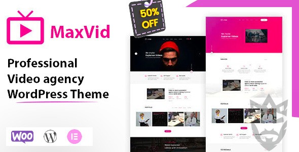 MaxVid - Video Agency WordPress Theme