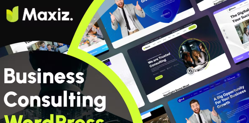 Maxiz - Business Consulting WordPress Theme