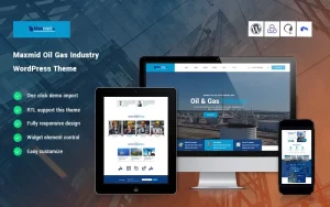 Maxmid - Oil & Gas Industry WordPress Theme