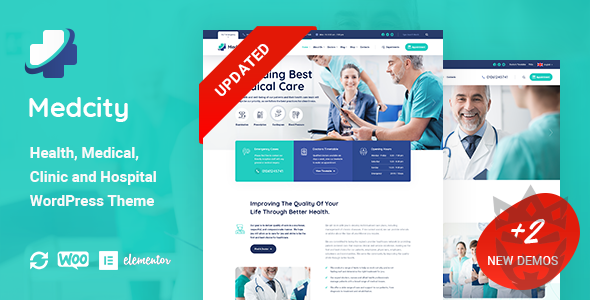 Medcity - Health  Medical WordPress Theme