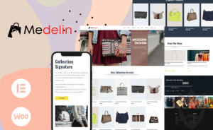 Medelin - Fashion HandBags Store WooCommerce Theme