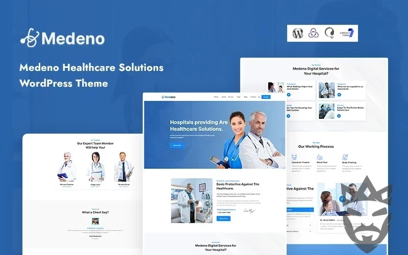 Medeno - Healthcare Solutions WordPress Theme