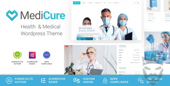 MediCure – Health   Medical Wordpress Theme