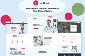 MediDove - Medical and Health WordPress Theme