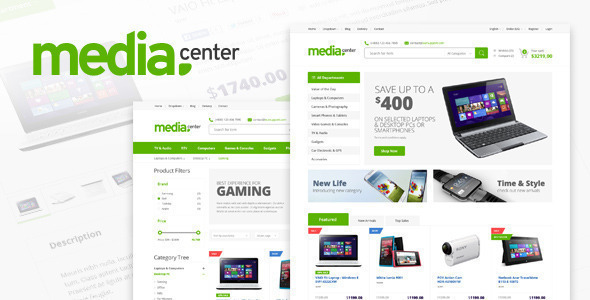 MediaCenter - Electronics Store WooCommerce Theme