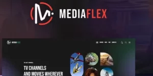 MediaFlex – TV Channel & Streaming WordPress Theme