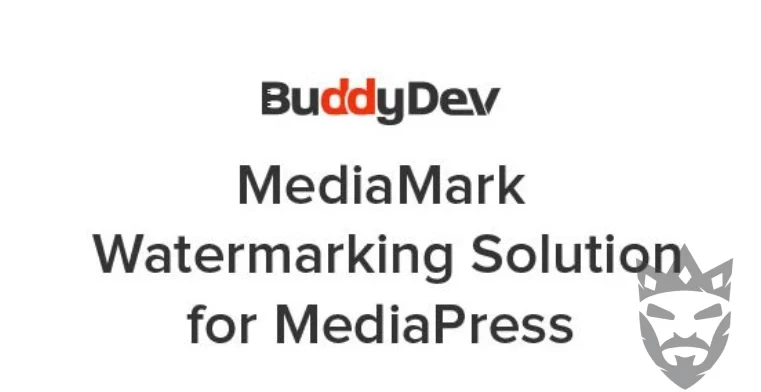 MediaMark – Watermarking Solution for MediaPress